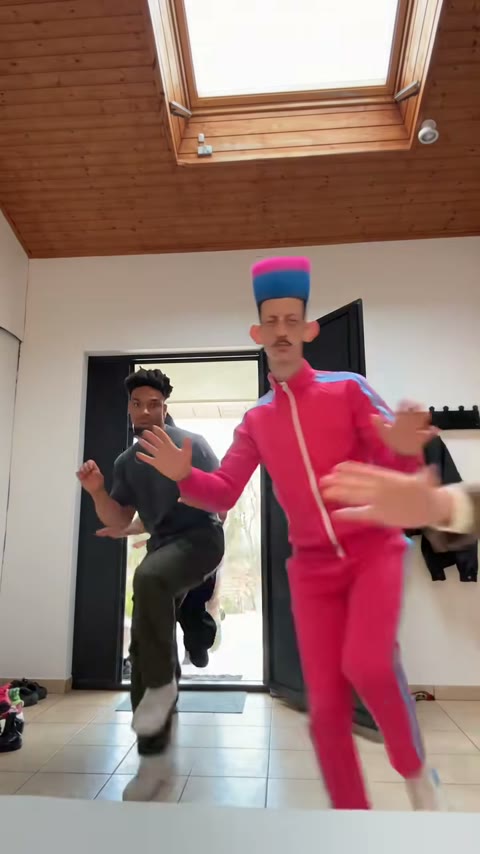 Still from Paris Fashion Week house party. How do we look!?